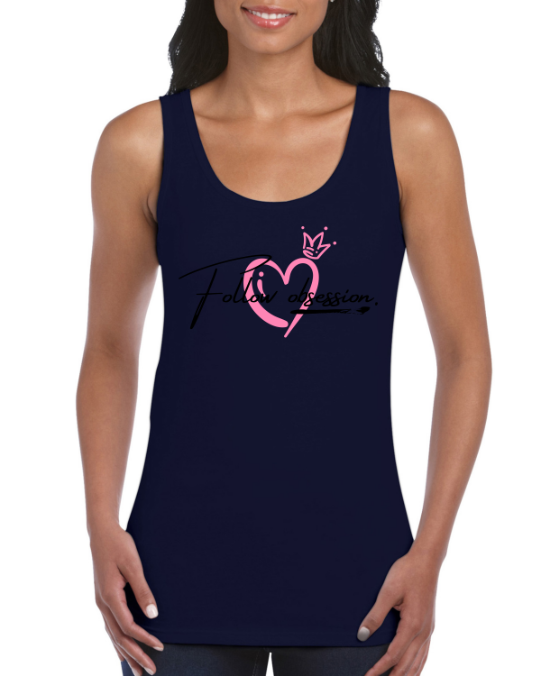Premium Women Softstyle Tank Top "Follow Obsession"
