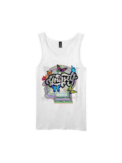 Premium Softstyle Tank Top Men "Be Yourself"