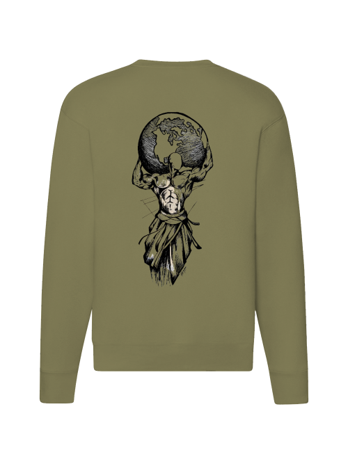 Premium Unisex Sweater "Carry Your World""