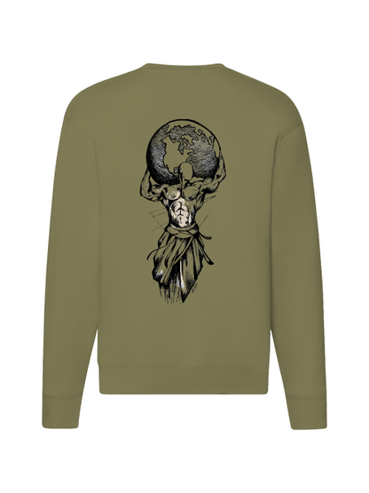 Premium Unisex Sweater "Carry Your World""