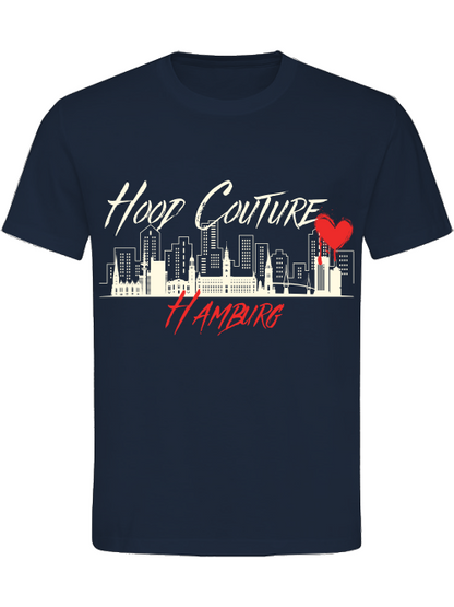 Classic Unisex T-Shirt "Hood Couture Hamburg By Night"