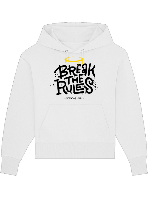 Premium Heavy Cotton Hoodie "Break The Rules"