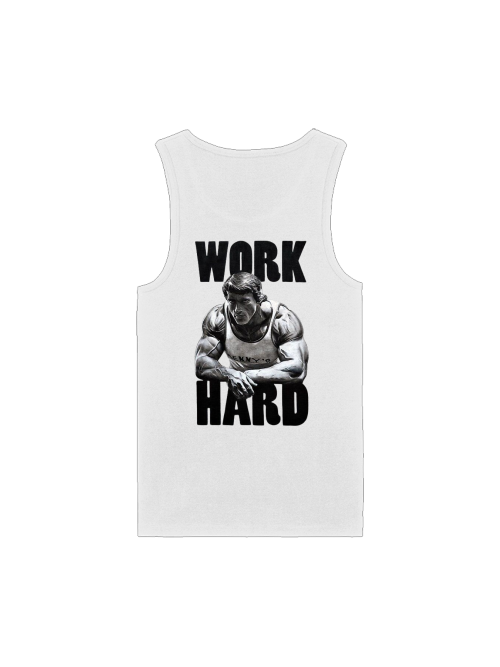 Premium Tank Top Mann "Work Hard"
