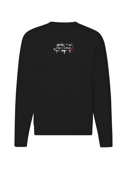 Premium Unisex Crew Neck Sweater Modell 2 "Hood Couture"