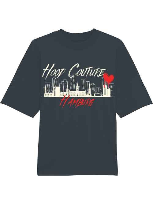 Oversized Unisex Premium T-Shirt "Hood Couture By Night"