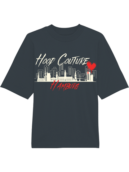 Oversized Unisex Premium T-Shirt "Hood Couture By Night"