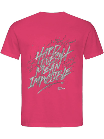 Classic Unisex T-Shirt "Hard doesn´t mean impossible"