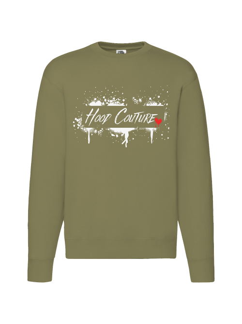 Premium Unisex Crew Neck Sweater Modell 2 "Hood Couture"
