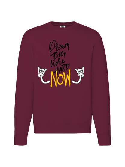 Premium Unisex Crew Neck Sweater Modell 2 "Dream BIG"