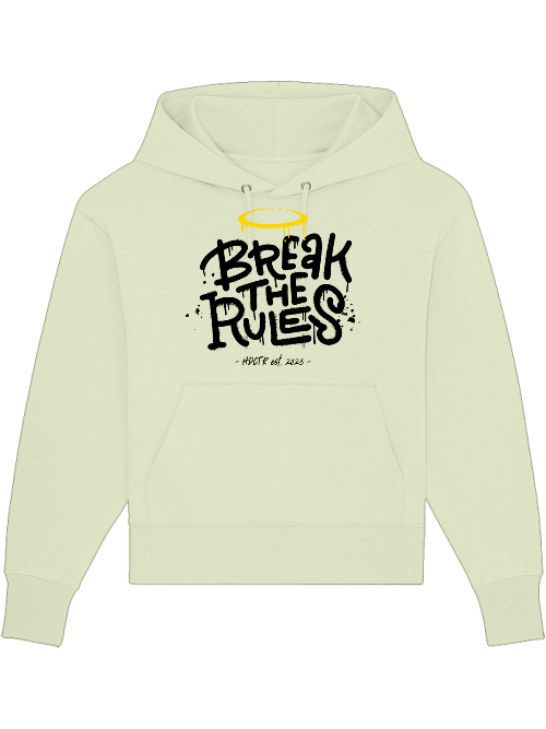 Premium Heavy Cotton Hoodie "Break The Rules"