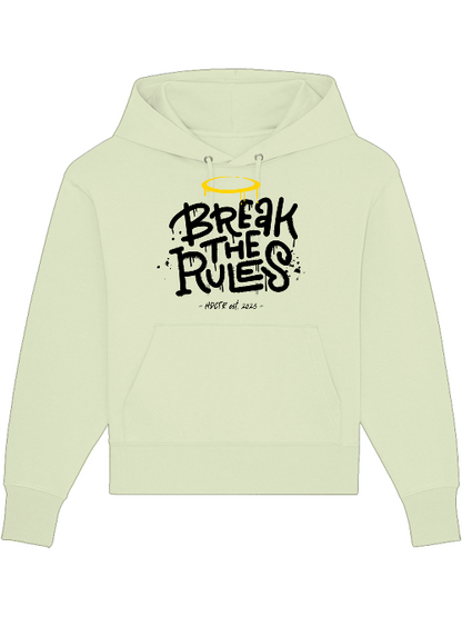 Premium Heavy Cotton Hoodie "Break The Rules"
