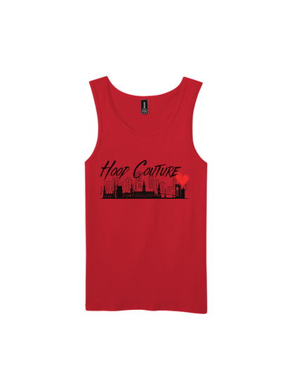 Premium Softstyle Tank Top Men "Hood Couture Hamburg Skyline"
