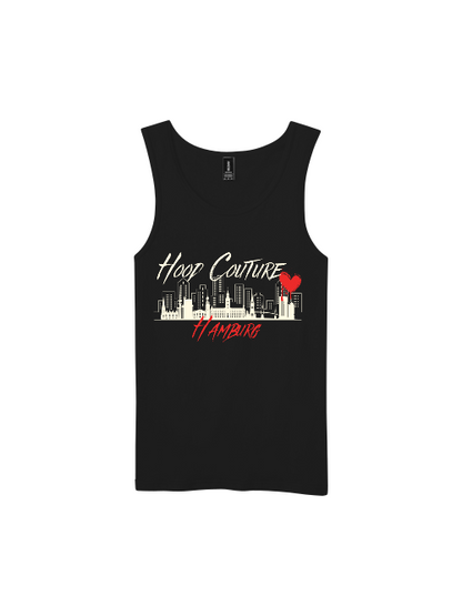 Premium Softstyle Tank Top Men "Hood Couture Hamburg By Night"