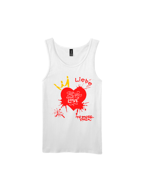 Premium Softstyle Tank Top Men "All You Need Is Love"