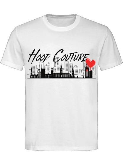Classic Unisex T-Shirt "Hood Couture Hamburg Skyline"