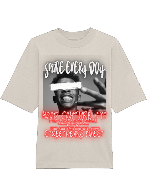 Oversized Unisex Premium T-Shirt "smile.designer2"