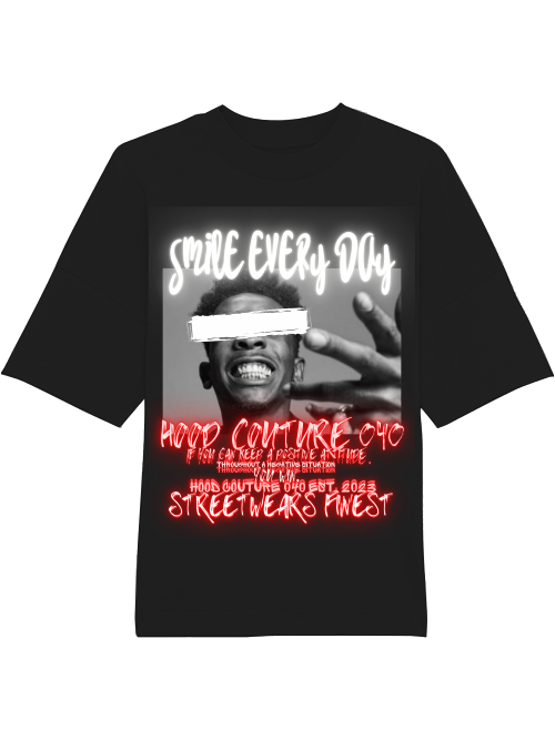 Oversized Unisex Premium T-Shirt "smile.designer1"