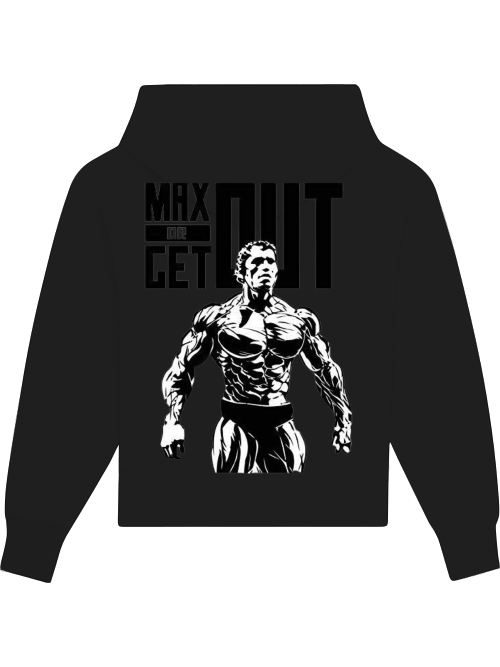Premium Heavy Cotton Hoodie "Max Out"