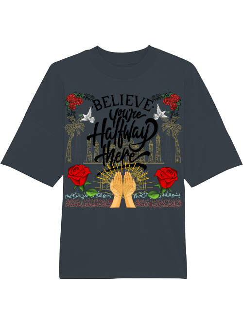 Oversized Unisex Premium T-Shirt "Believe"