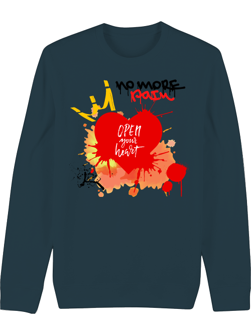 Premium Unisex Crew Neck Sweatshirt "No.More.Pain"