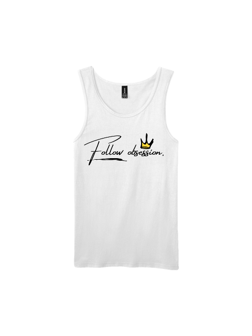 Premium Softstyle Tank Top Men "Follow Obsession"