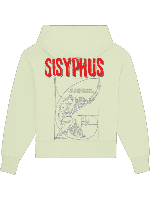 Premium Heavy Cotton Hoodie "Sisyphus"