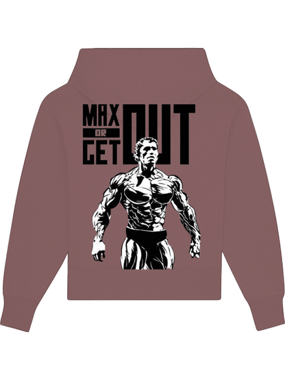 Premium Heavy Cotton Hoodie "Max Out"