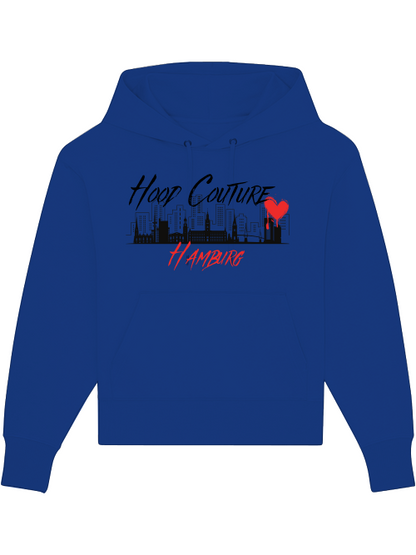 Premium Heavy Cotton Unisex Hoodie "Hood Couture Hamburg"