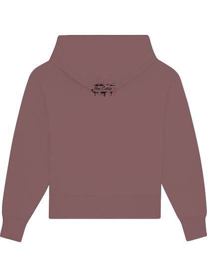 Premium Heavy Cotton Hoodie "Hood Angel The Rose"