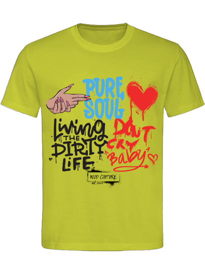 Classic Unisex T-Shirt "Living the dirty life"